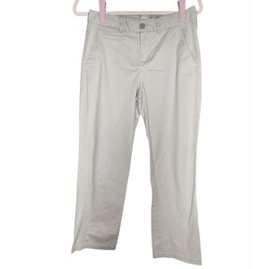 G.H. Bass & Co Women's Stretch Chino Khaki Pants Sz 4